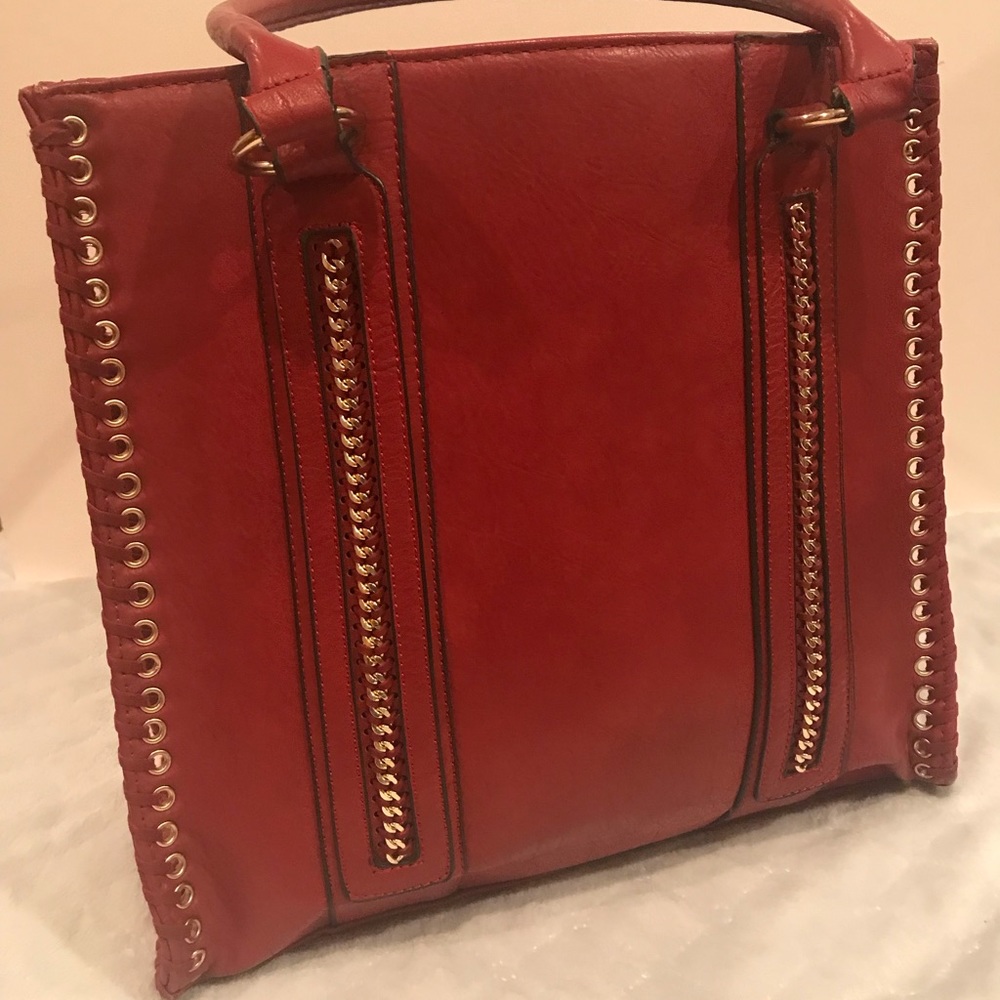Unique MMS Design Studio Red Bag / Purse - Picture 2 of 8